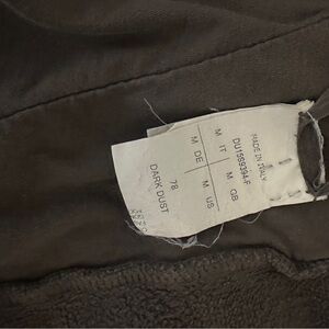 Rick Owens drop crotch dark dust